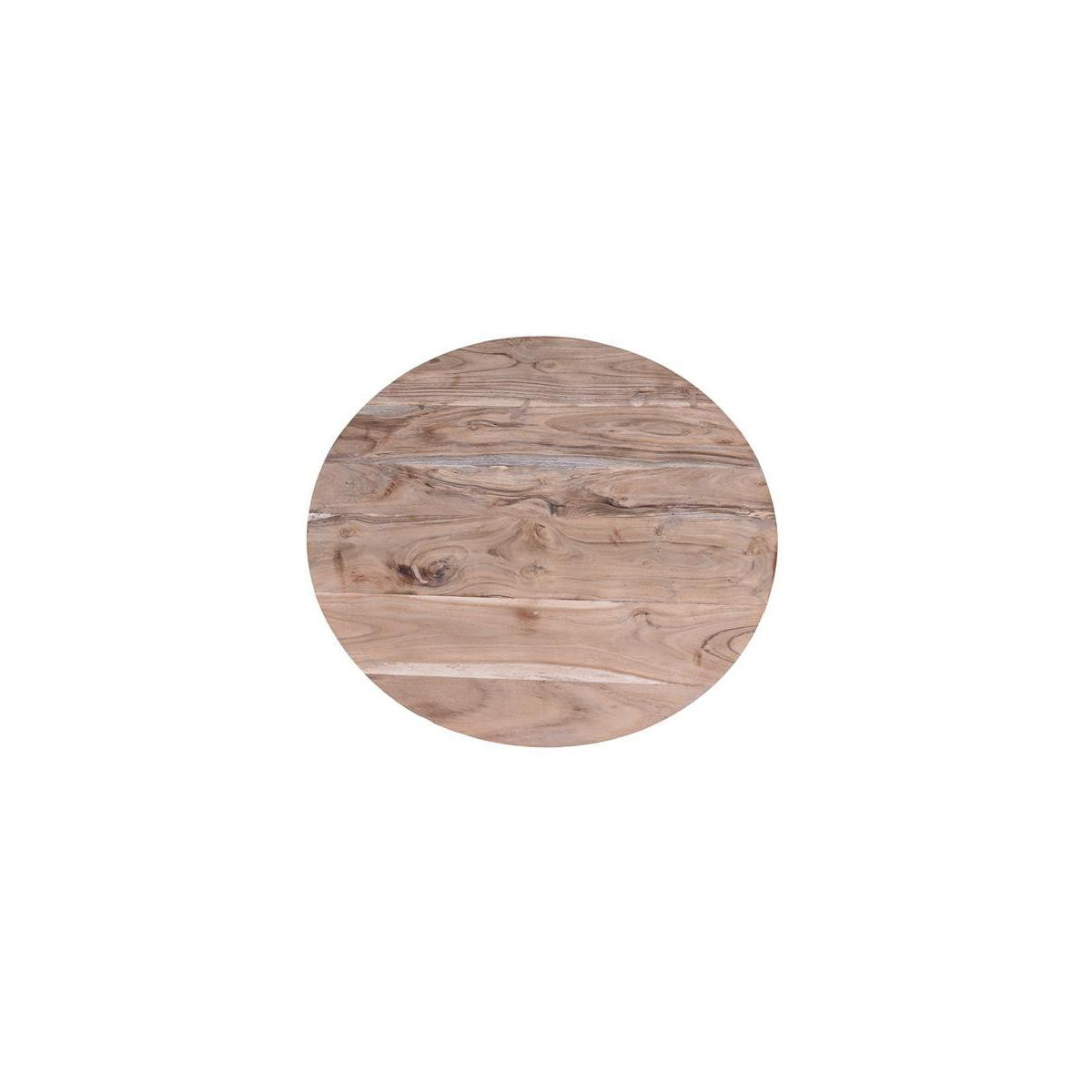 Lot de 2 tables basses marron, DECORATION D’AUTREFOIS