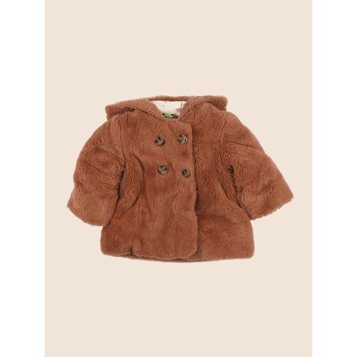 Manteau - Etat satisfaisant marron, TAPE A L'OEIL