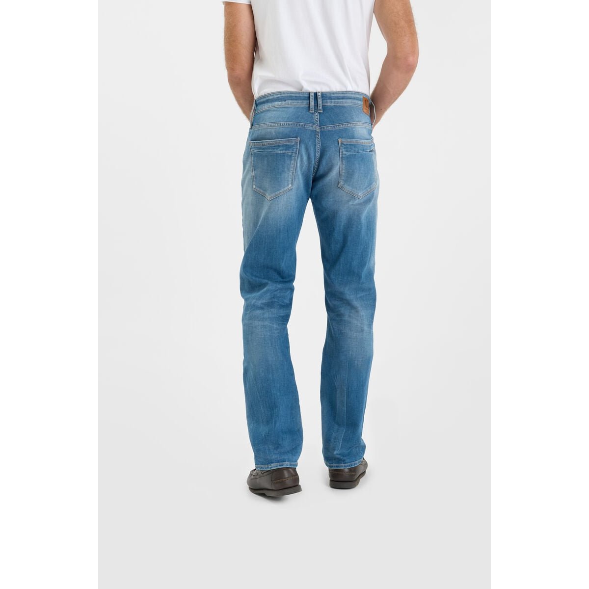 Jeans droite jogg 800/12 regular , longueur 34 blue, LE TEMPS DES CERISES