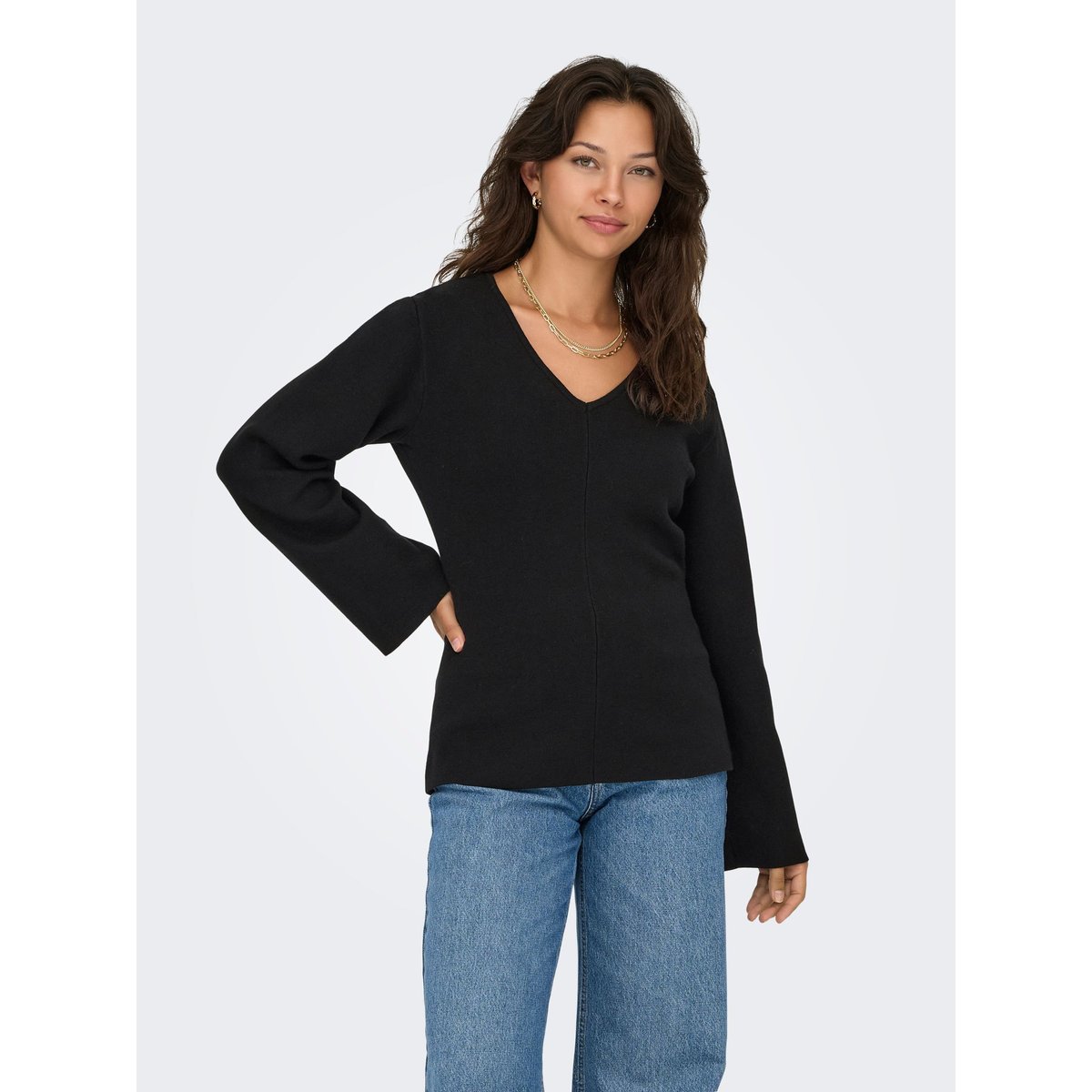 Pull En Maille black 1, ONLY