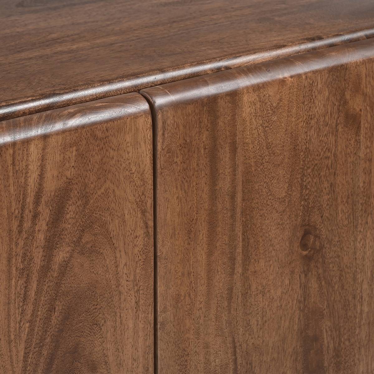 Buffet en bois de manguier LYSANDRE bois foncé, MADE IN MEUBLES