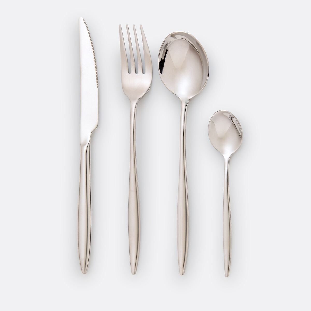 Ménagère 24 pièces inox, Elsie inox, LA REDOUTE INTERIEURS