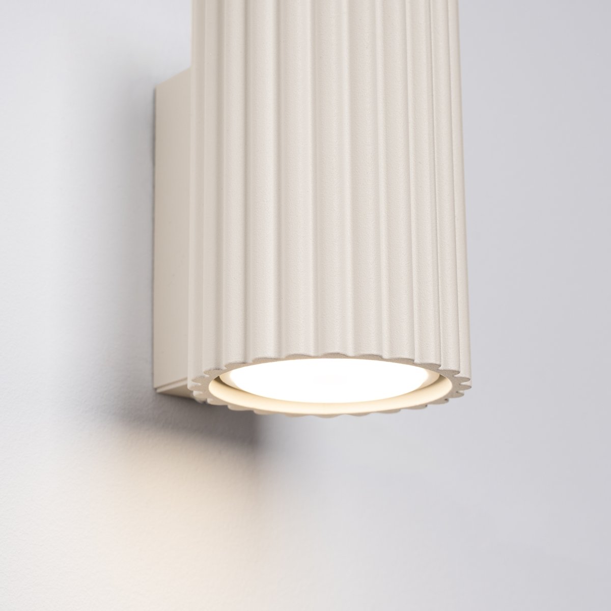 Applique Aluminium Beige GU10 1 Karbon 10 beige, EDEN