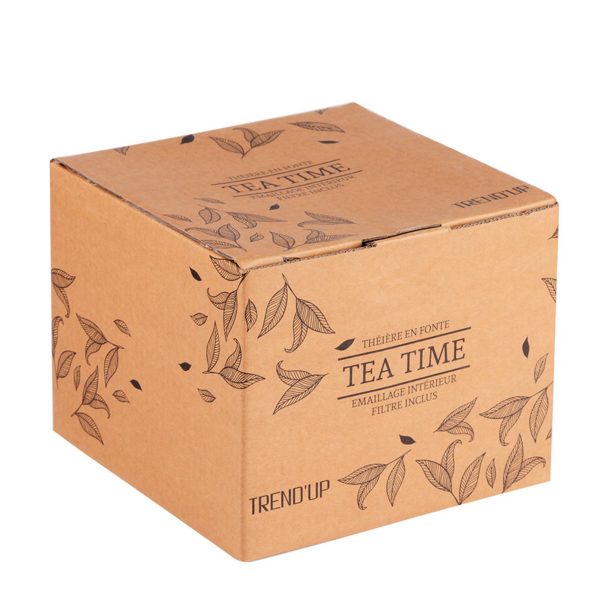Théière en fonte 1l avec filtre inox Silicia e bleu, TREND'UP