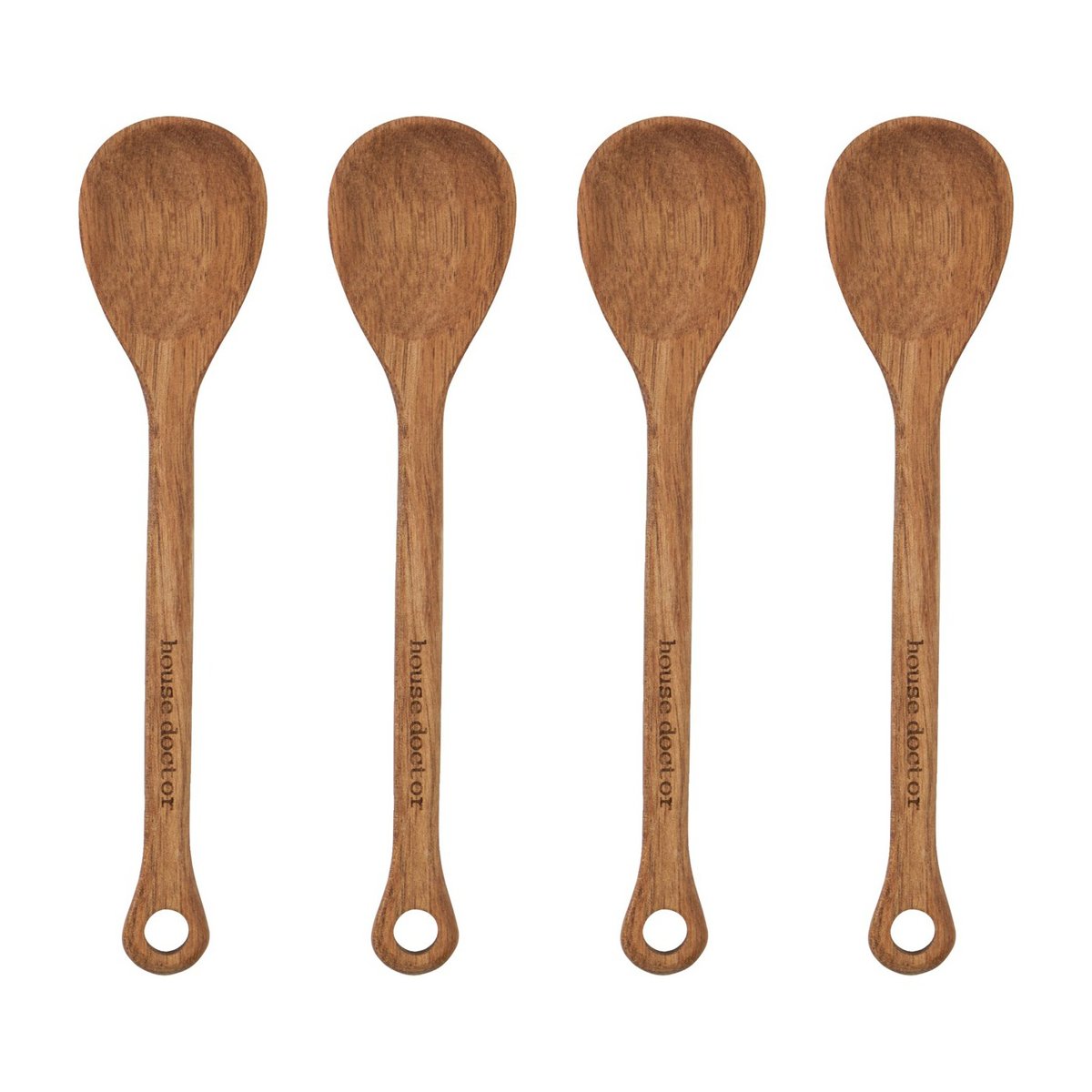 Petite Cuillère Eya lot de 4 naturel, HOUSE DOCTOR