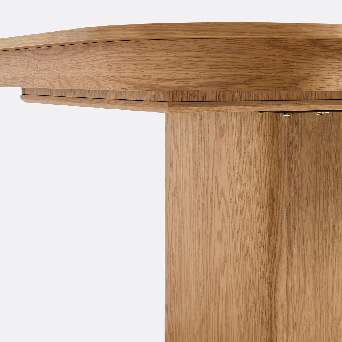 Mesa de jantar extensível, folheado de carvalho, 4 a 12 lugares, TOMAS cor carvalho, LA REDOUTE INTERIEURS