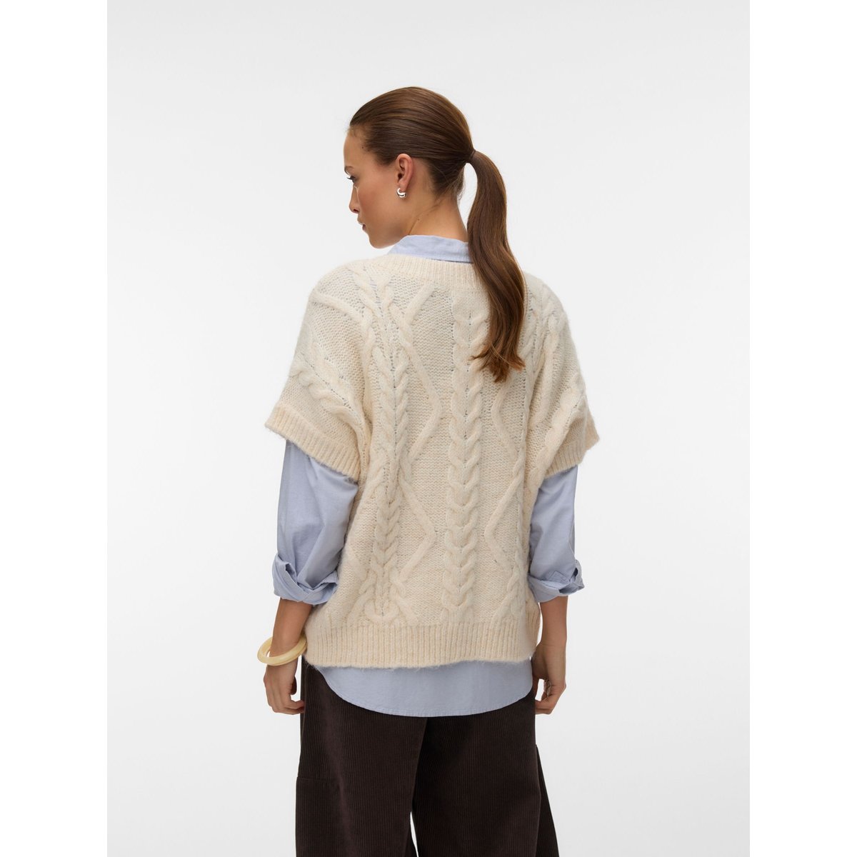 Pull En Maille birch 1, VERO MODA