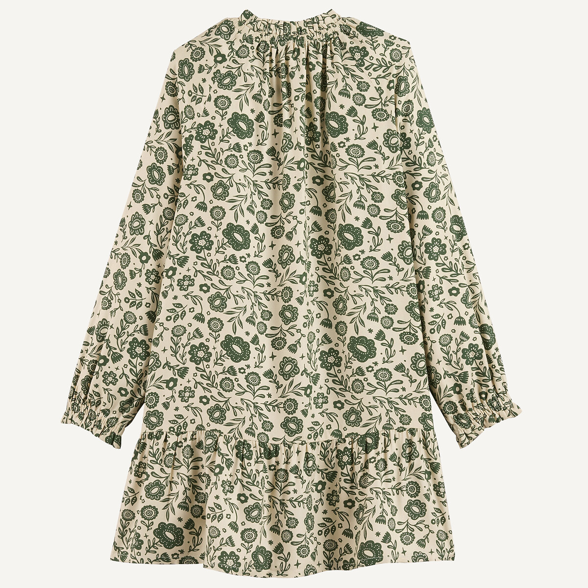 Robe à manches longues, imprimé floral imprimé fleurs, LA REDOUTE COLLECTIONS