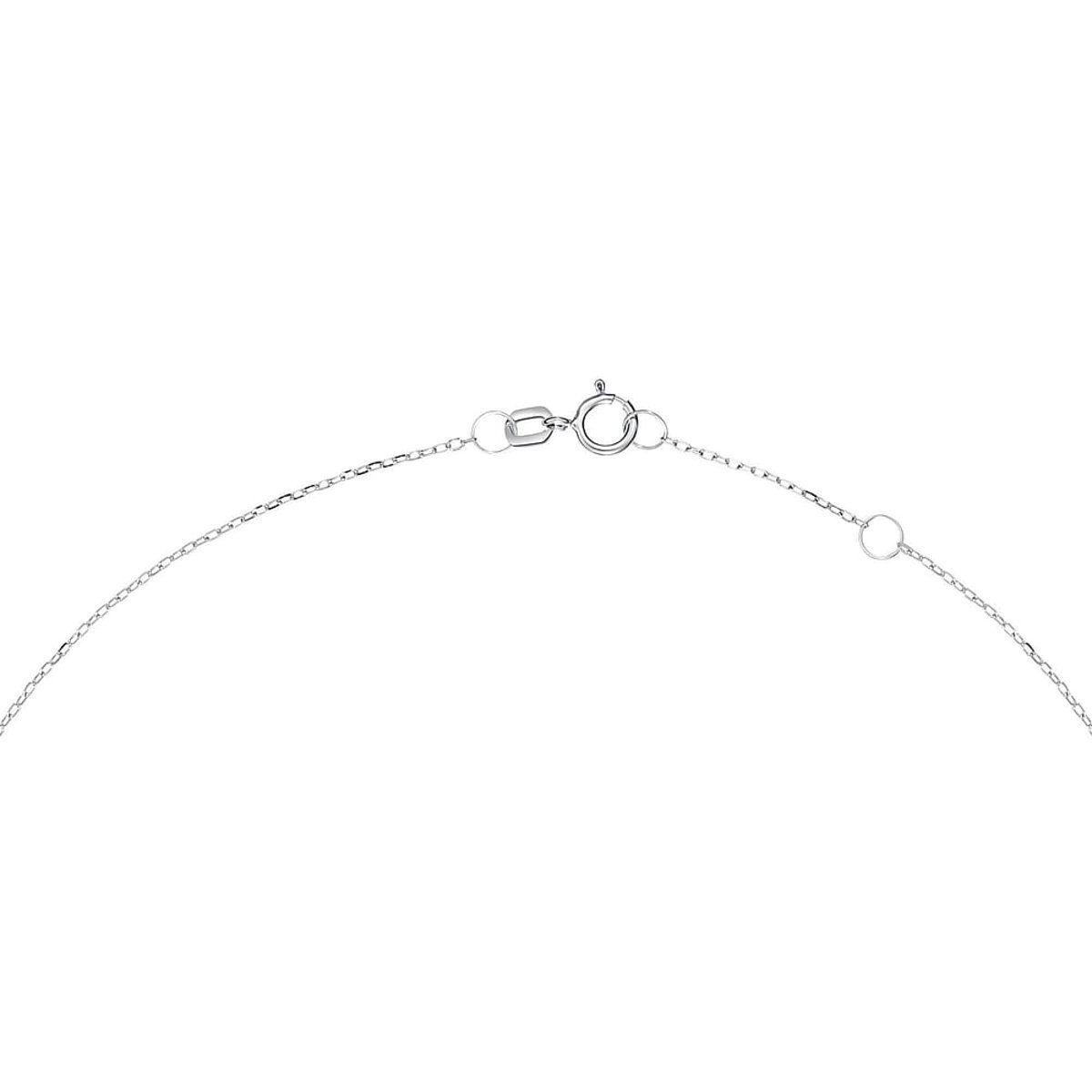 Colliers en Oxyde De Zirconium/or 375/1000/perle De Culture et Perle de Culture argent et blanc, CLEOR