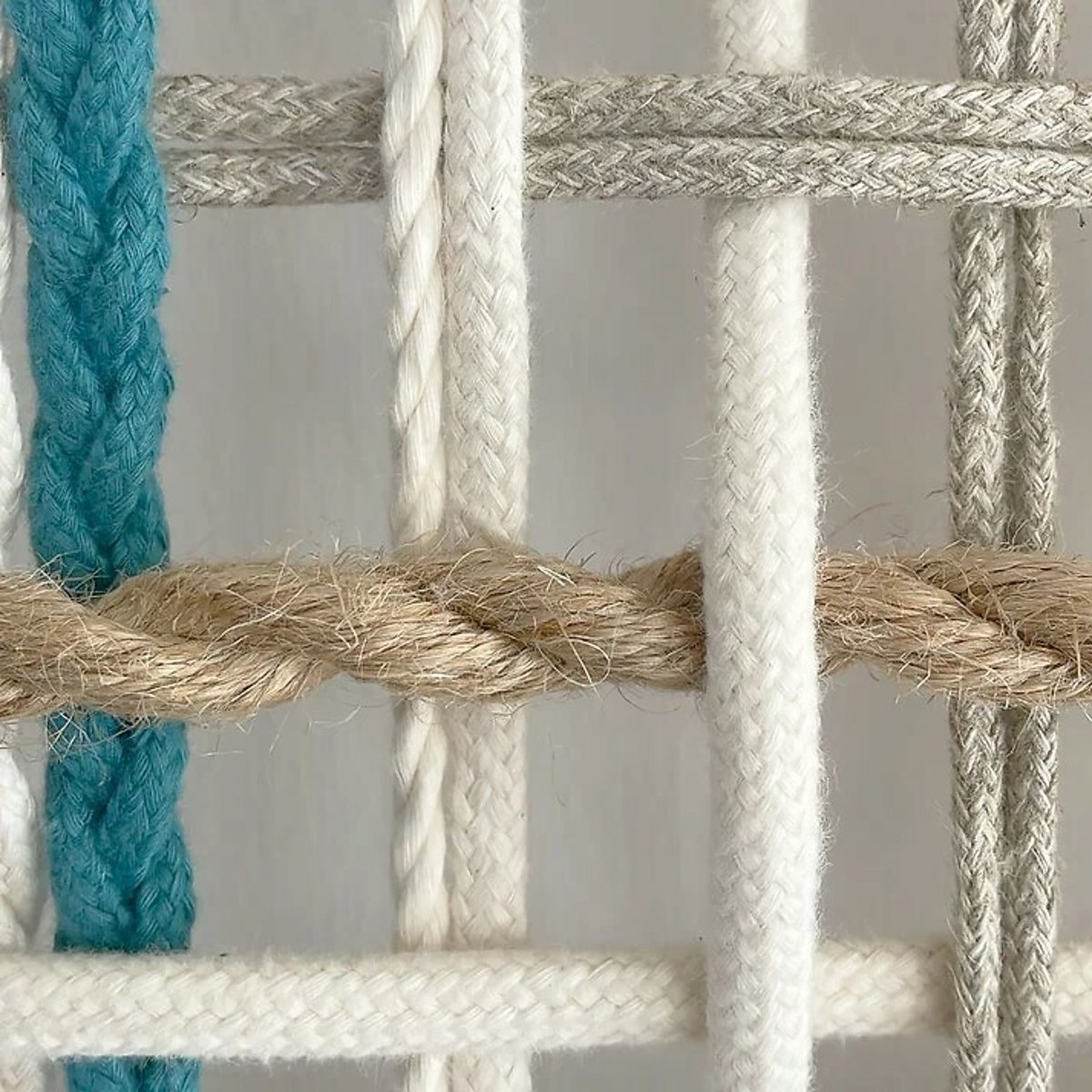 Decoração de parede em macramé Paint By The Cord, MACRAMAR multicolor, MACRAMAR