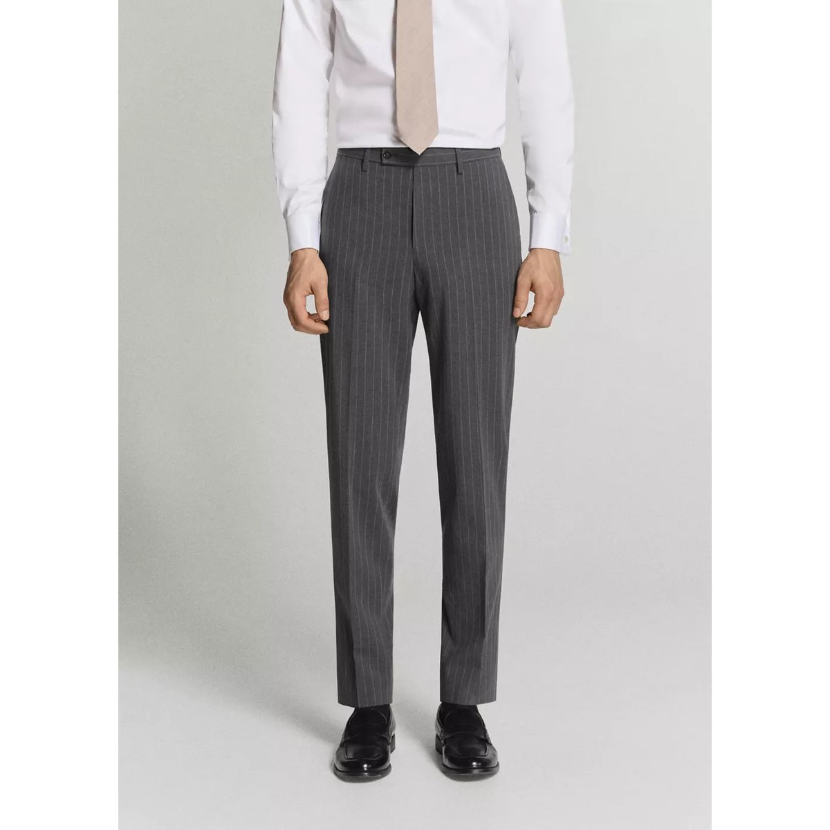 Pantalon costume Monaco slim-fit gris, MANGO MAN