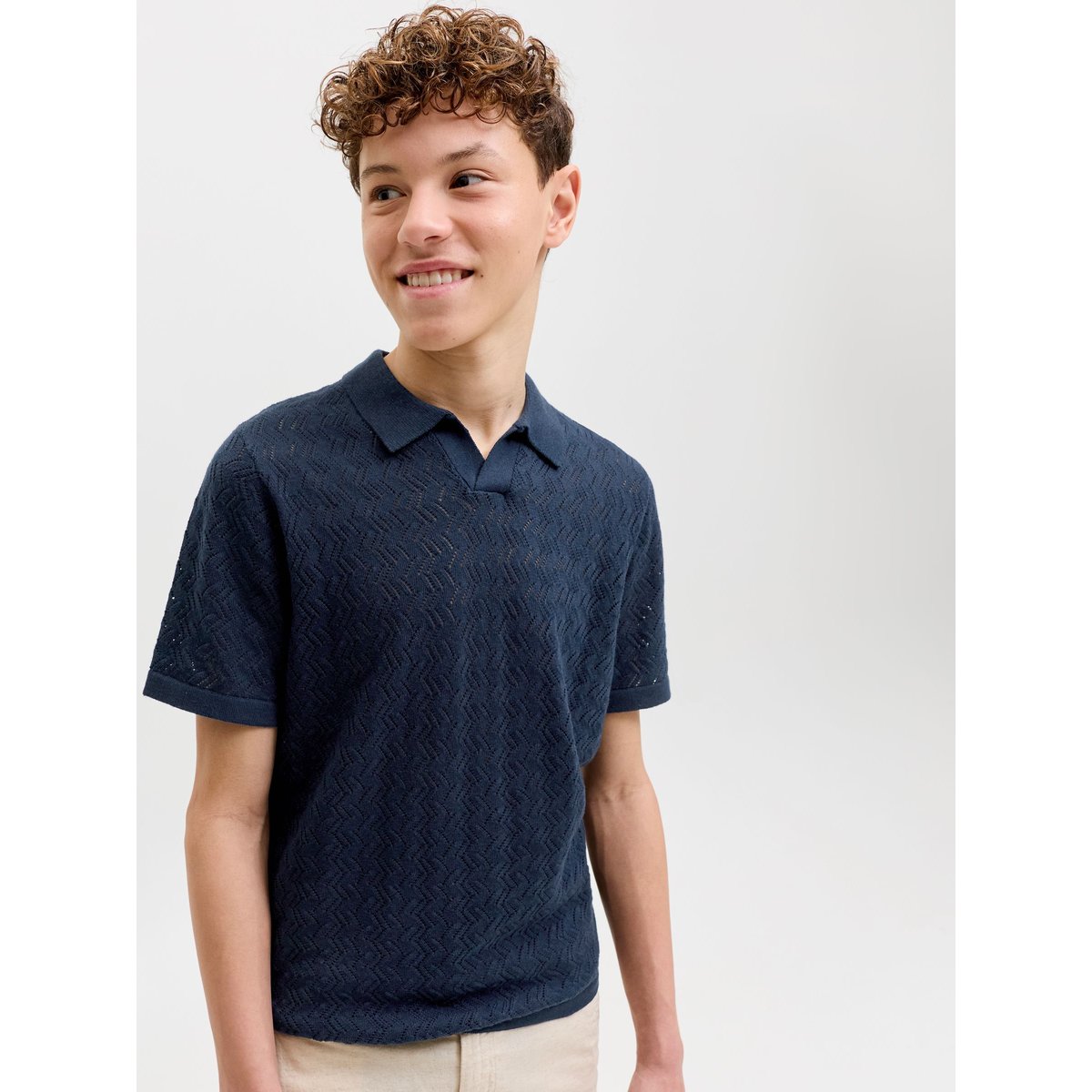 Polo Tricoté sky captain, JACK & JONES JUNIOR