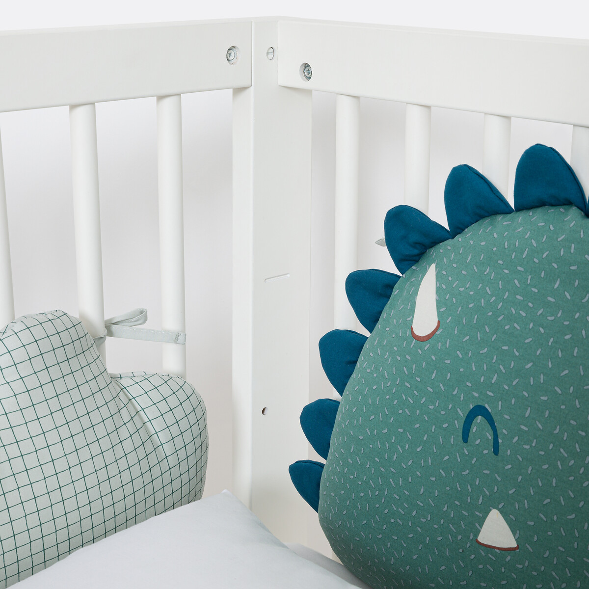 Tour de lit modulable percale, Little Dino imprimé, LA REDOUTE INTERIEURS