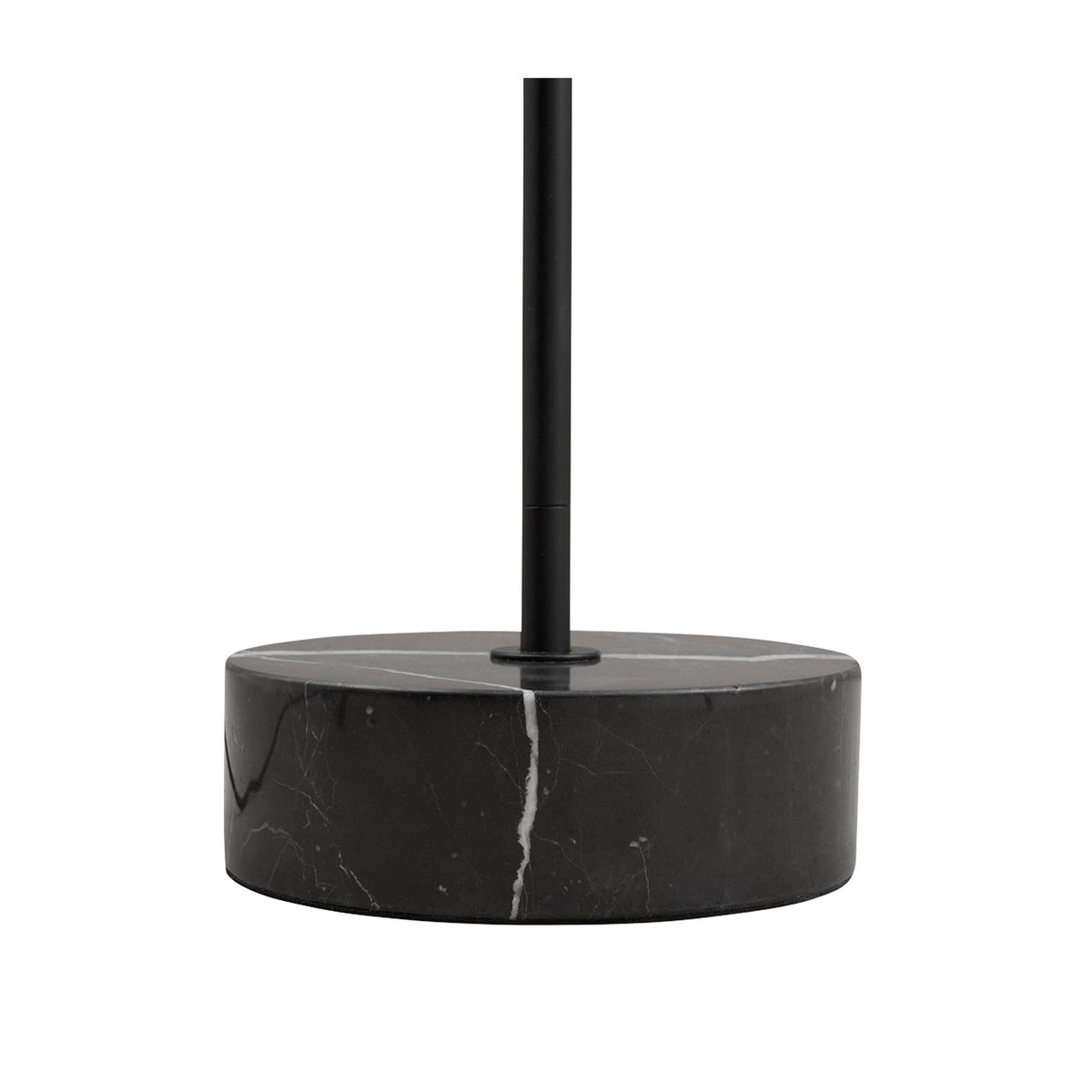Lampadaire en Marbre Grasil noir, AYTM
