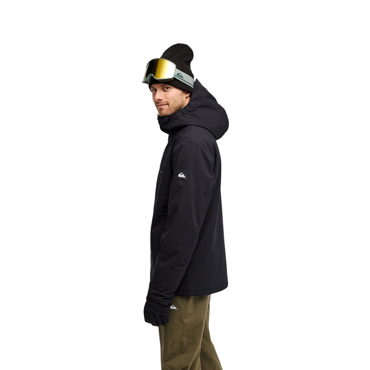 Veste de snow technique TITANO 10K noir black, QUIKSILVER