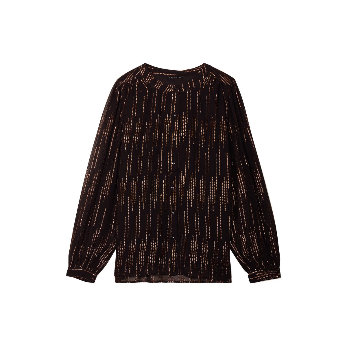 Blouse manches longues couleur or, BREAL
