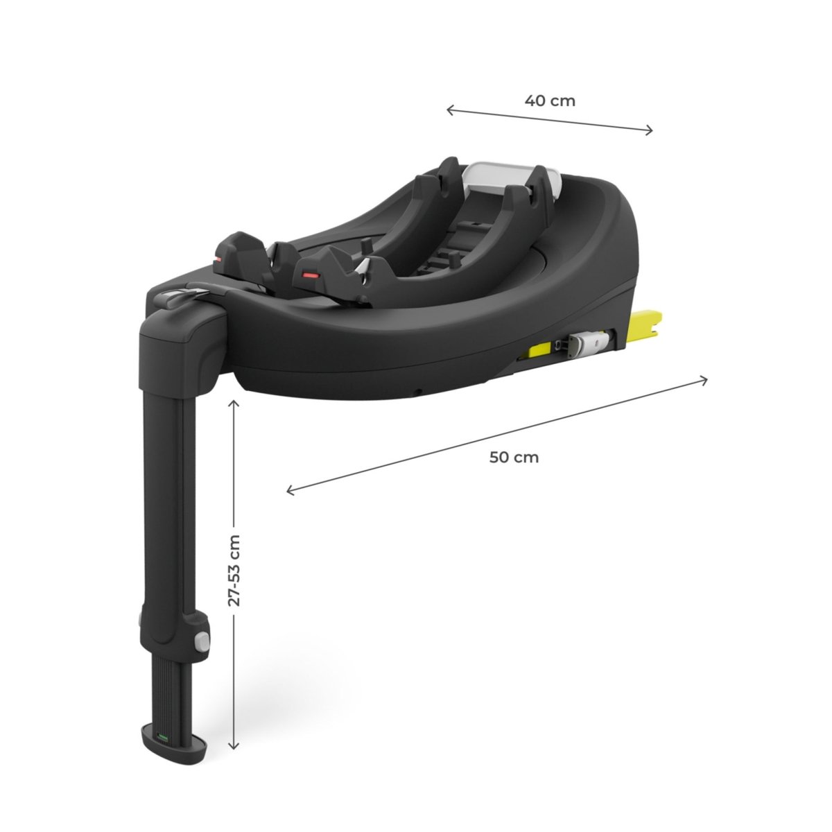 Base Endura Safe Modular System noir, KINDERKRAFT