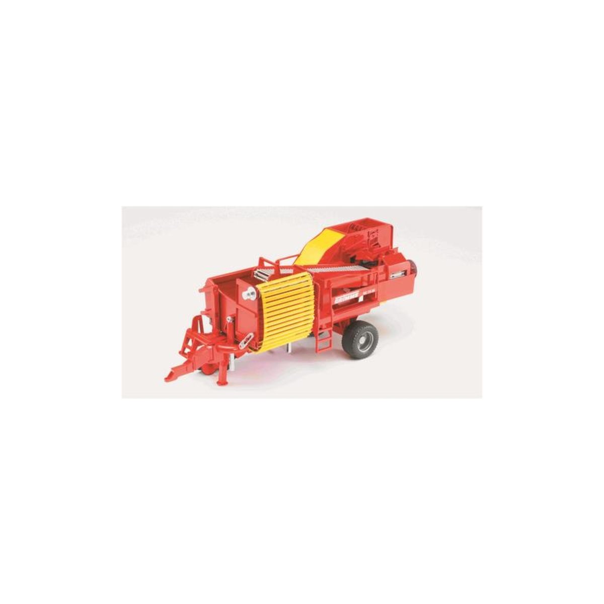 Arracheuse de pommes de terre Grimme SE 75-30 avec pommes de terre rouge et jaune, BRUDER