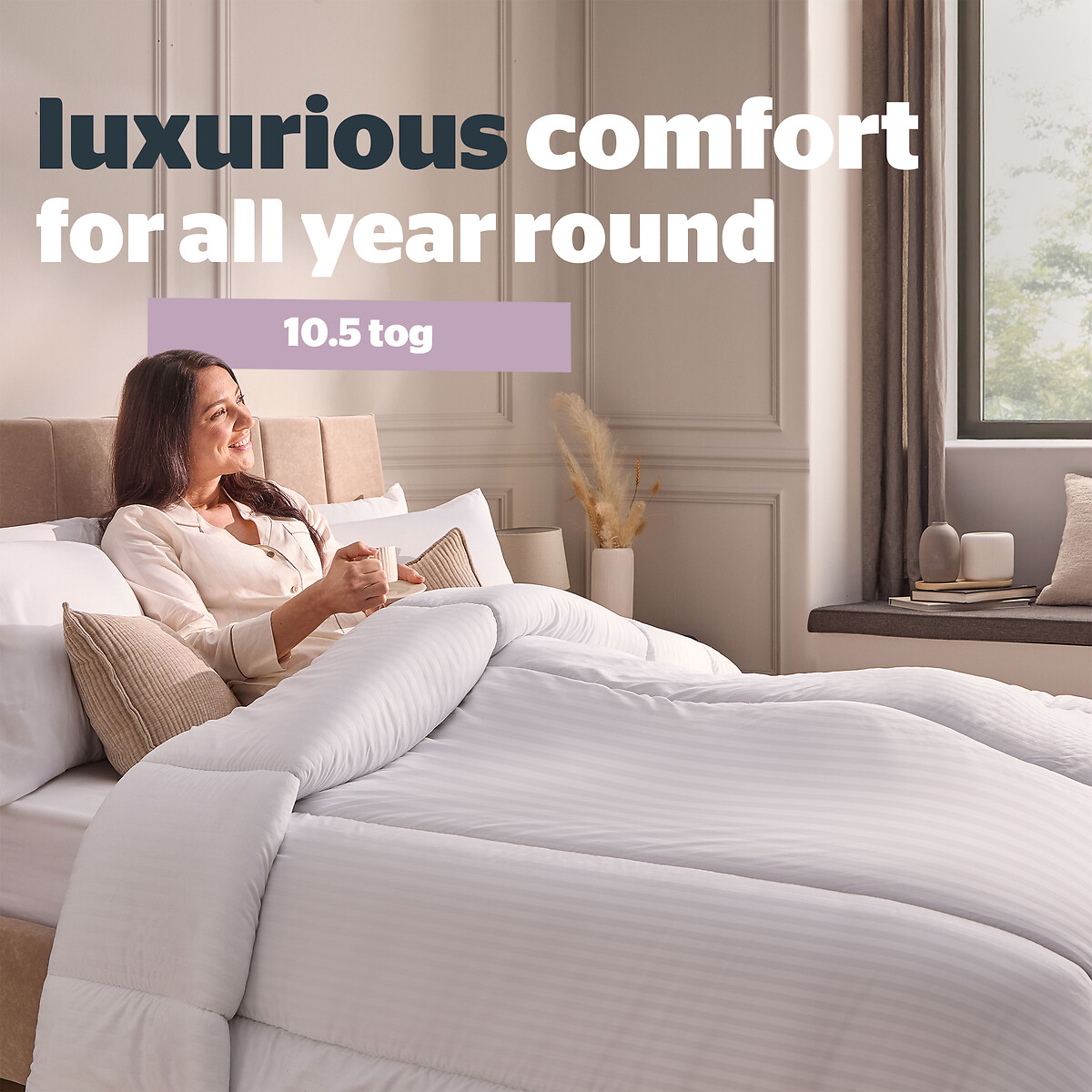 Hotel Collection 10.5 Tog Duvet white, SILENTNIGHT