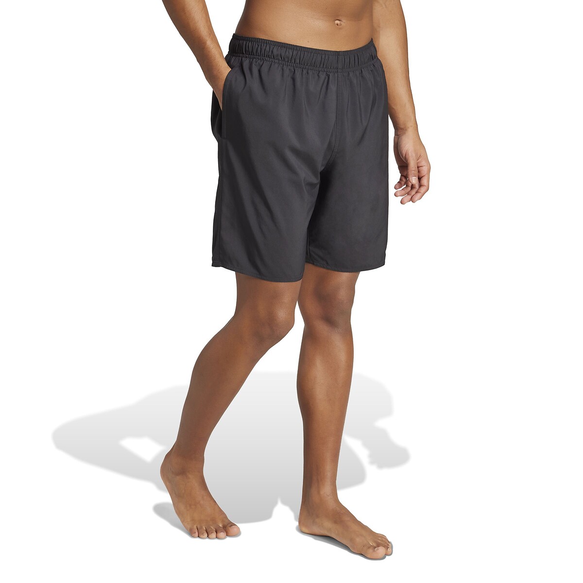 Short de bain uni noir, adidas Performance