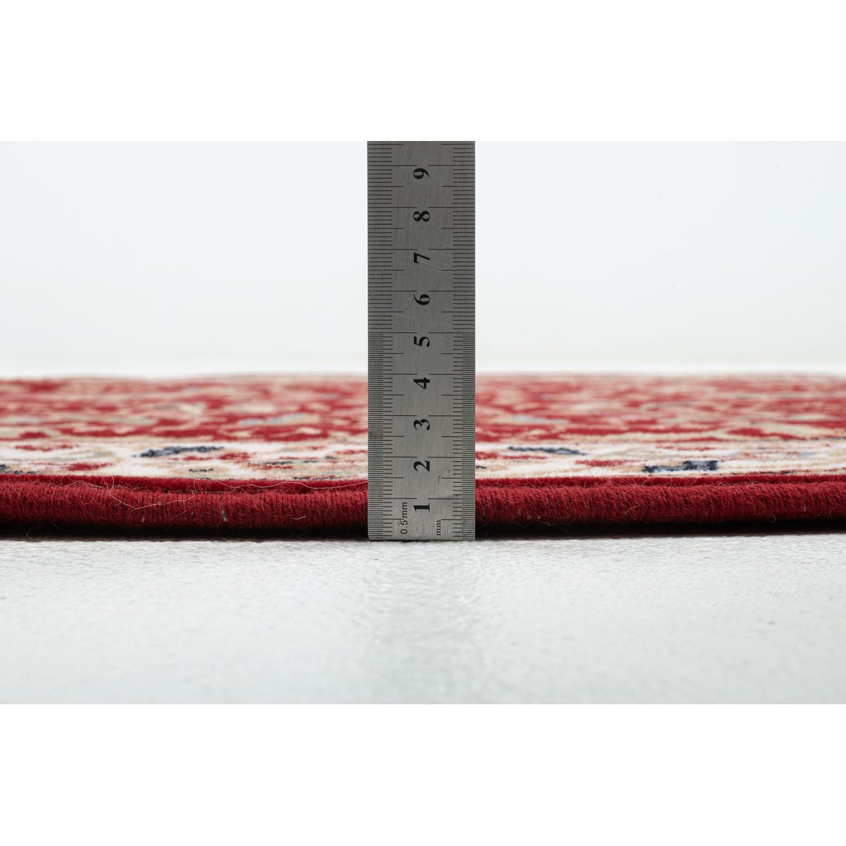 Tapis d'orient floral - DOLNA rouge, THEKO