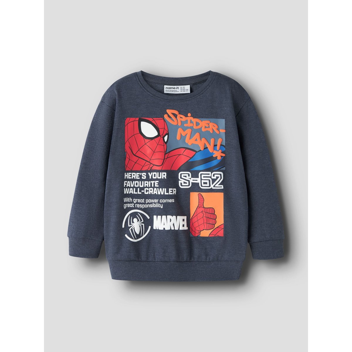 Sweat-Shirt bleu - ombre blue1, NAME IT