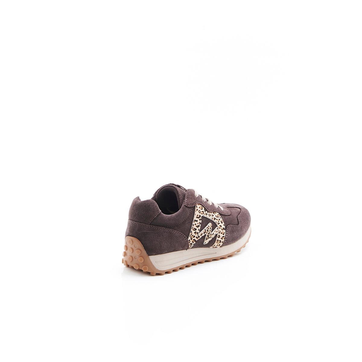 Baskets Amortyl semelle fantaisie marron, DAMART