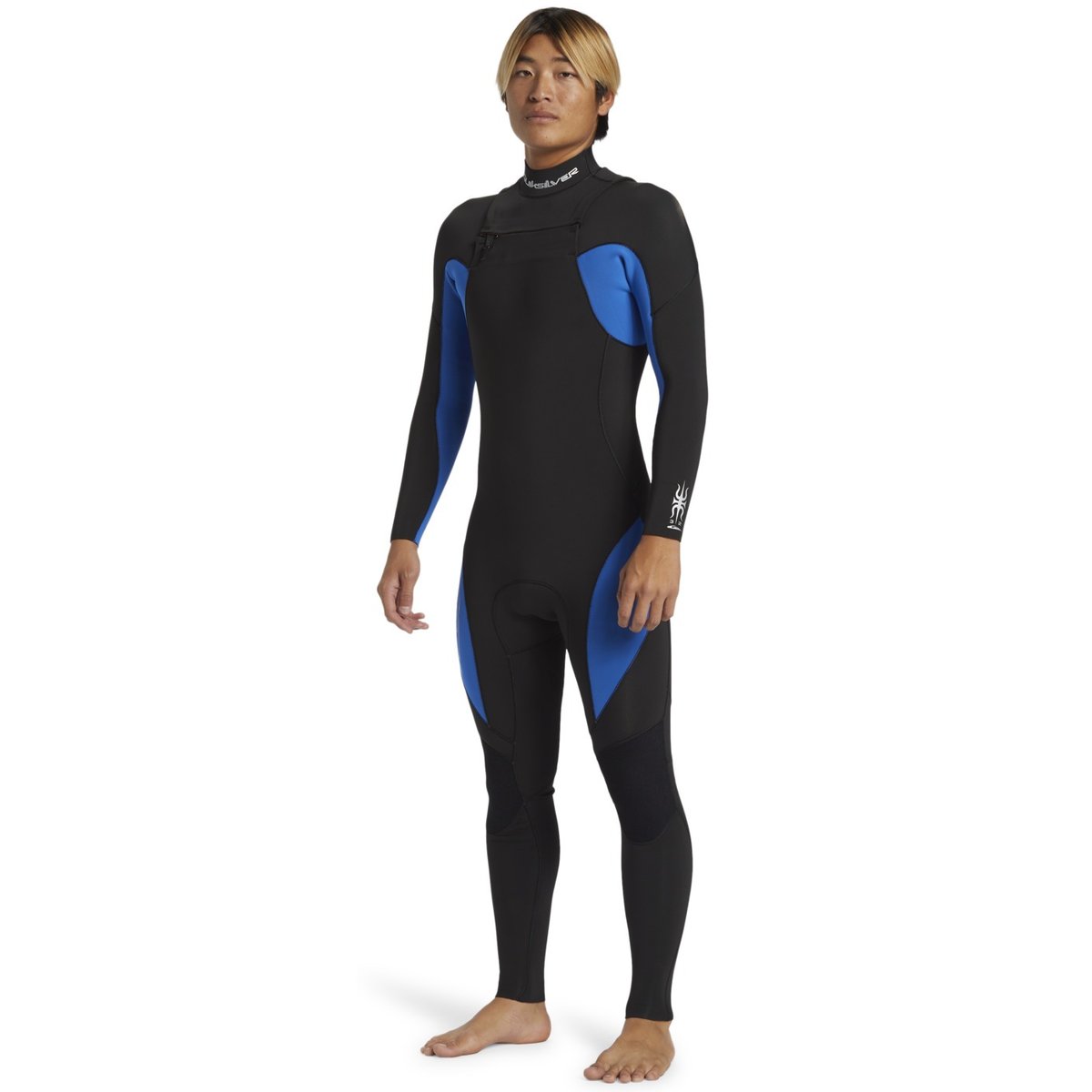 Combinaison GBS chest zip 3/2MM MERCURY bleu olympian blue, QUIKSILVER