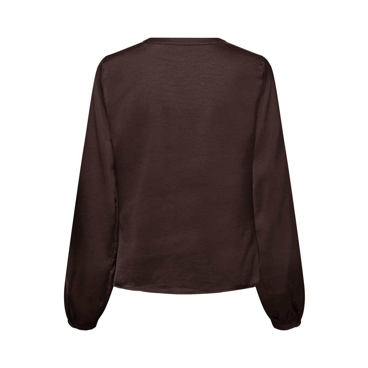 Chemise à manches longues marron java, B.YOUNG