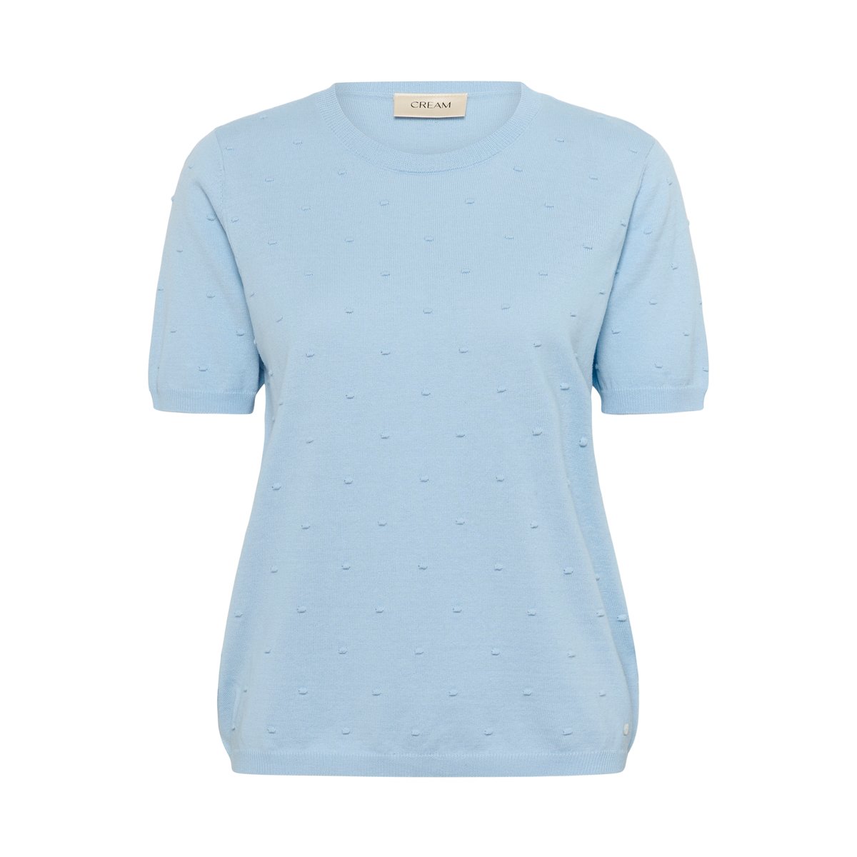 Pullover tricoté bleu clear sky, CREAM