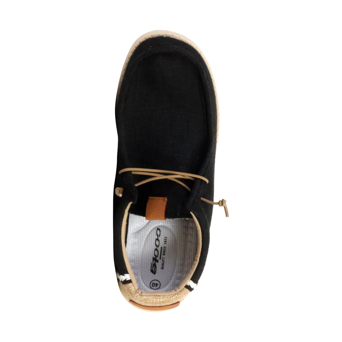 Mocassin Basse à Lacets noir, ENZO MARCONI