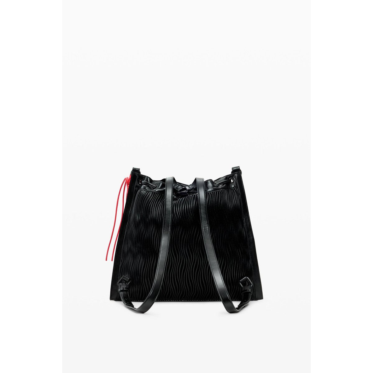 Sac à dos moyen en relief noir, DESIGUAL