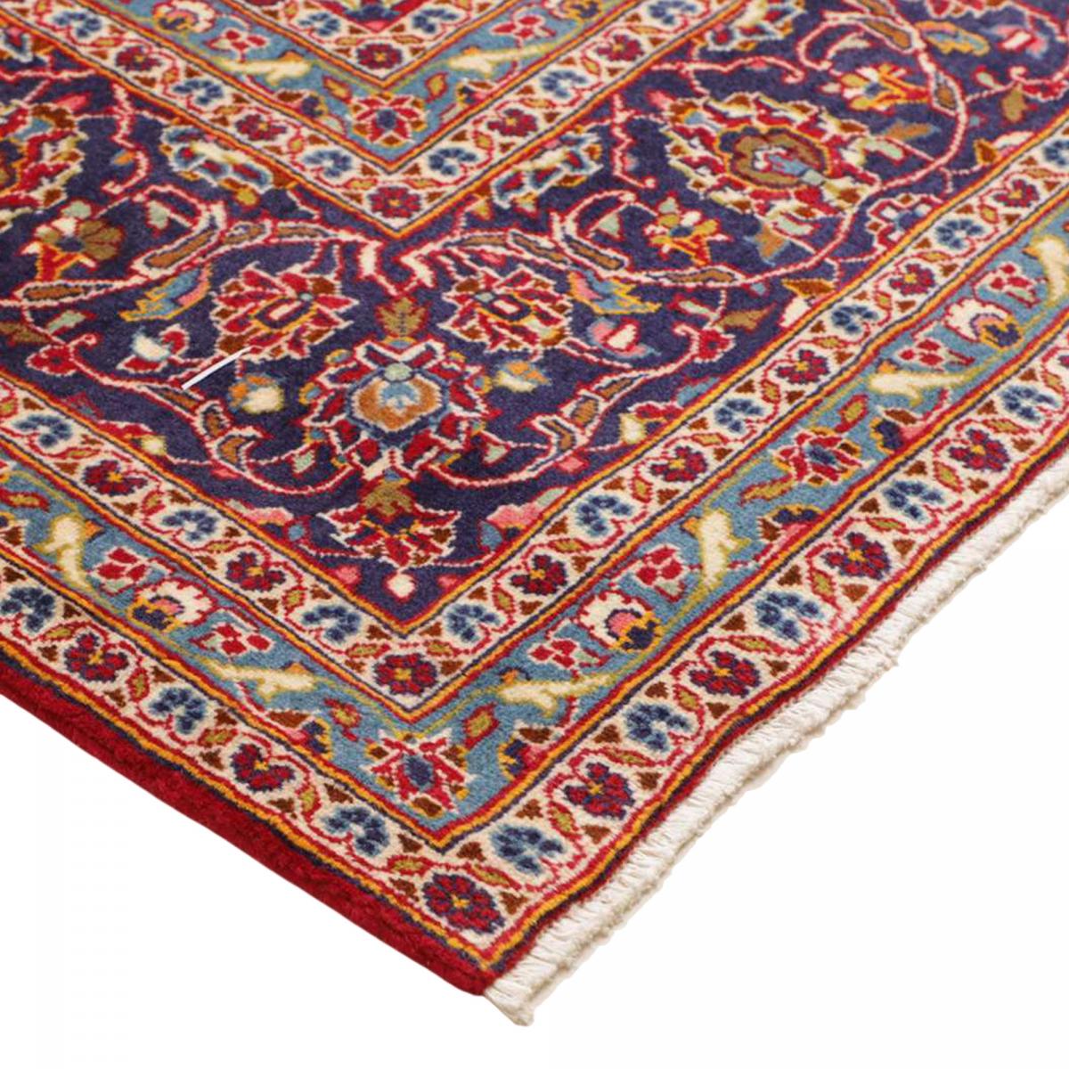 Tapis d'orient, motif oriental, noué main en laine, ARDAKAN 7 rouge, beige, bleu, UN AMOUR DE TAPIS