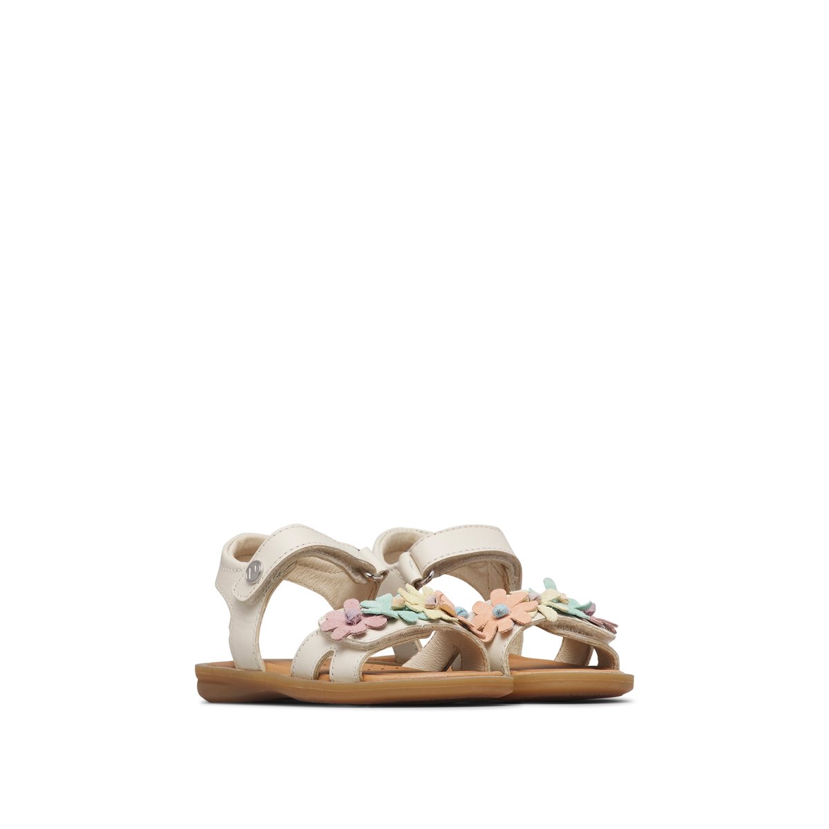Sandales en cuir NINDY blanc crème-, NATURINO