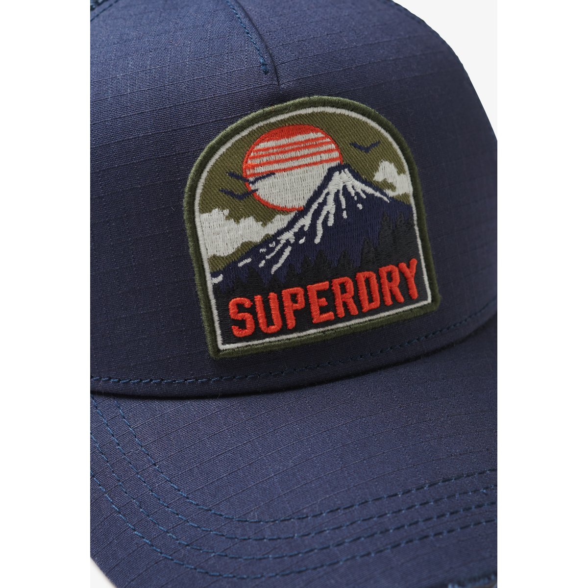 Casquette camionneur Dirt Road bleu marine lauren, SUPERDRY