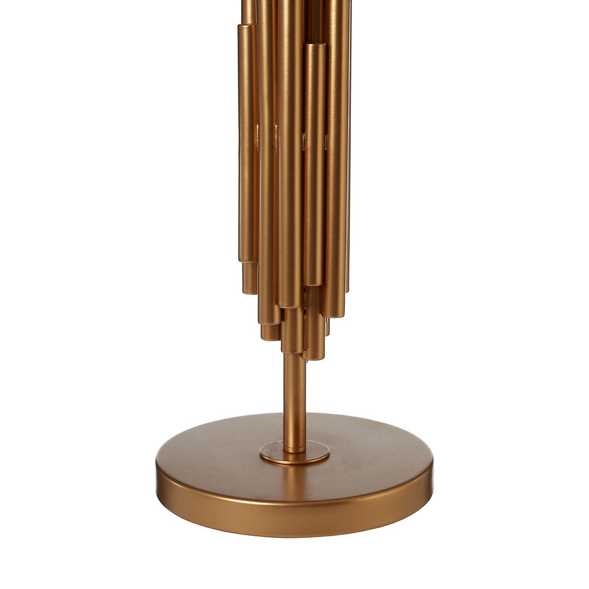Maxine Art Deco Table Lamp with Black Shade in Gold aged brass, FIFTY FIVE SOUTH