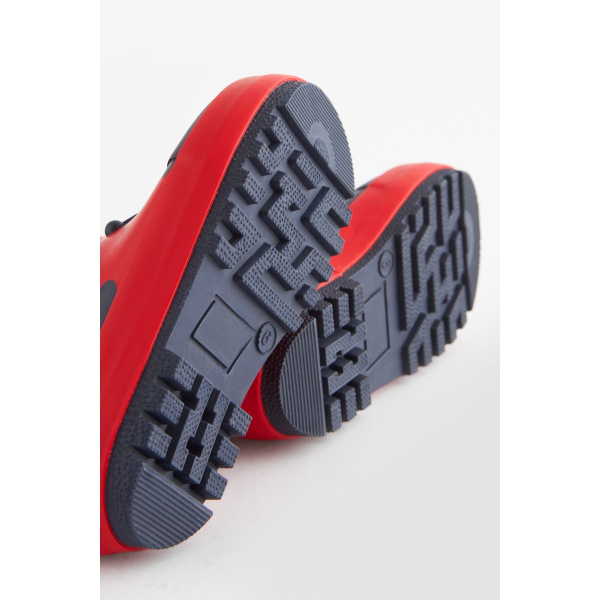 Bottes en caoutchouc avec anses rouge/bleu, NEXT