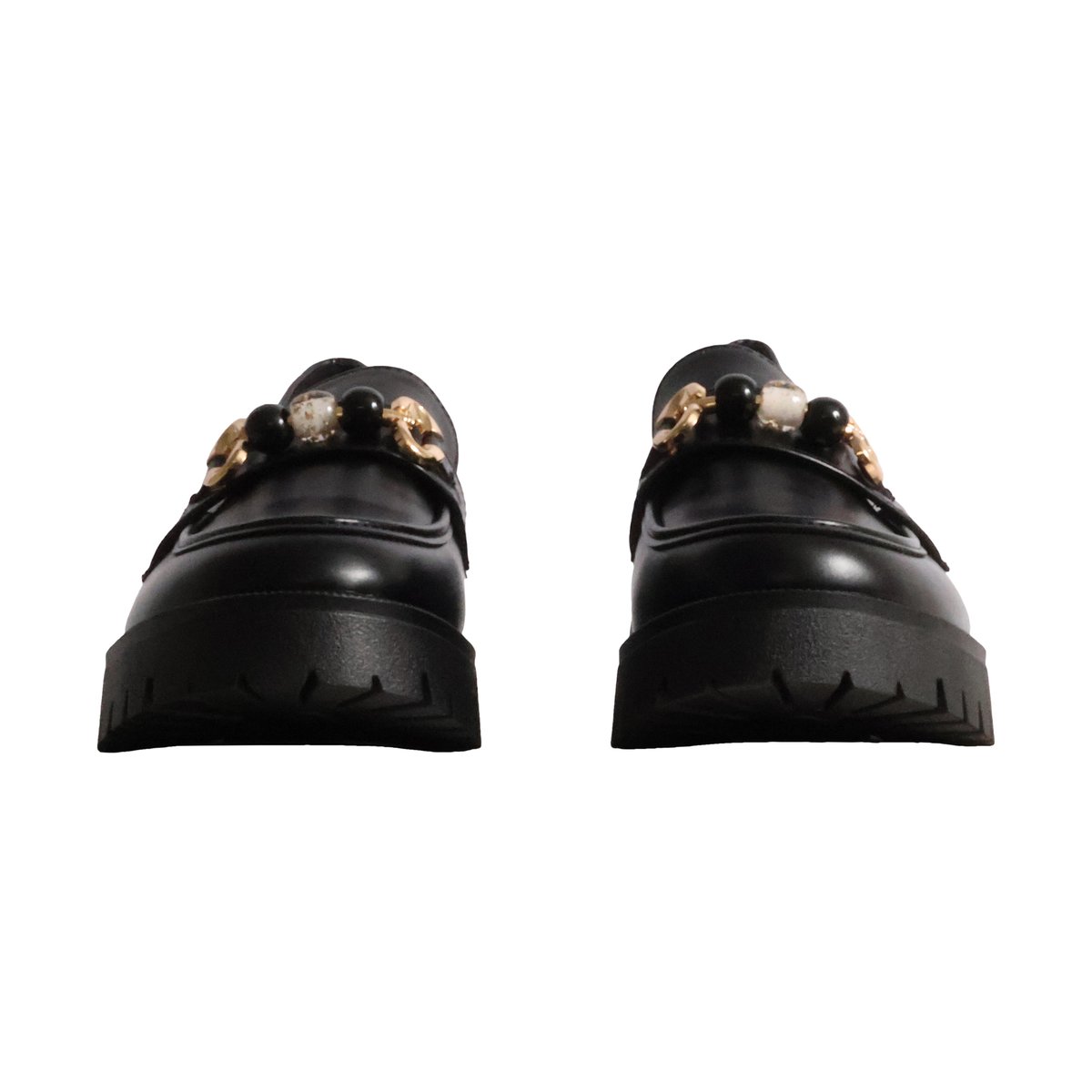 Mocassins à Enfiler R And B noir, ENZA NUCCI