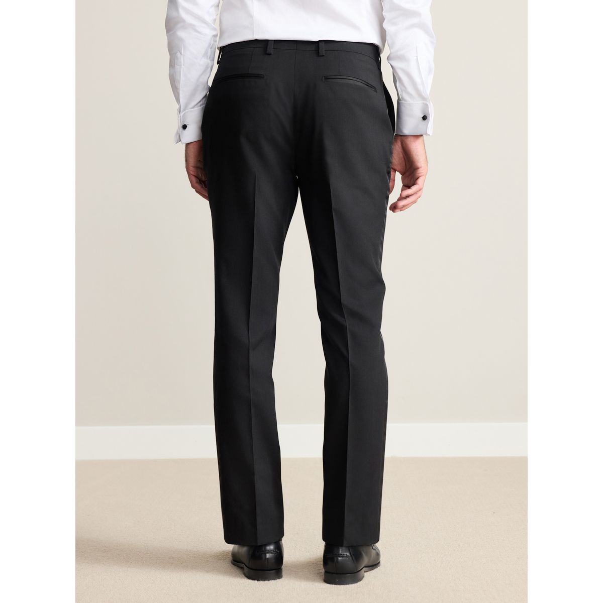 Pantalon de smoking slim nova fides Signature noir, NEXT