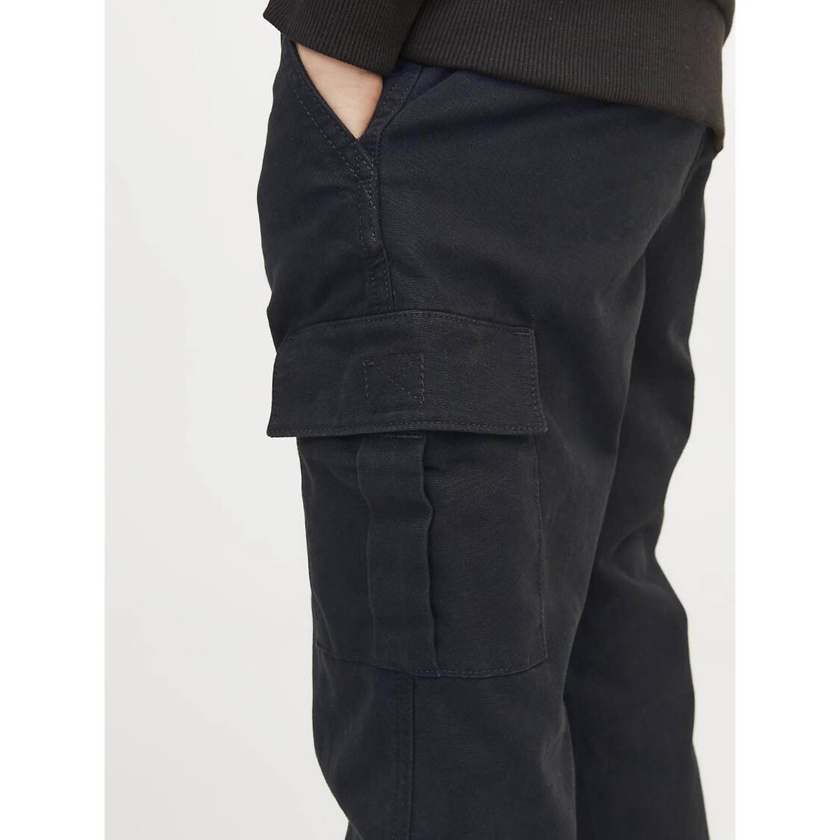 Cargo Trousers black, JACK & JONES JUNIOR