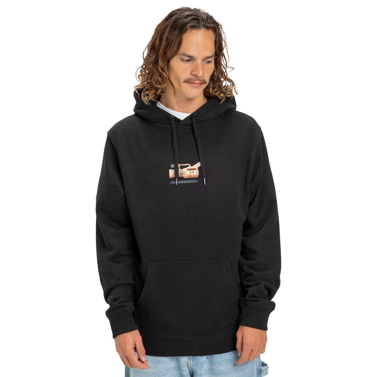 Sweat à capuche. noir black, DC SHOES