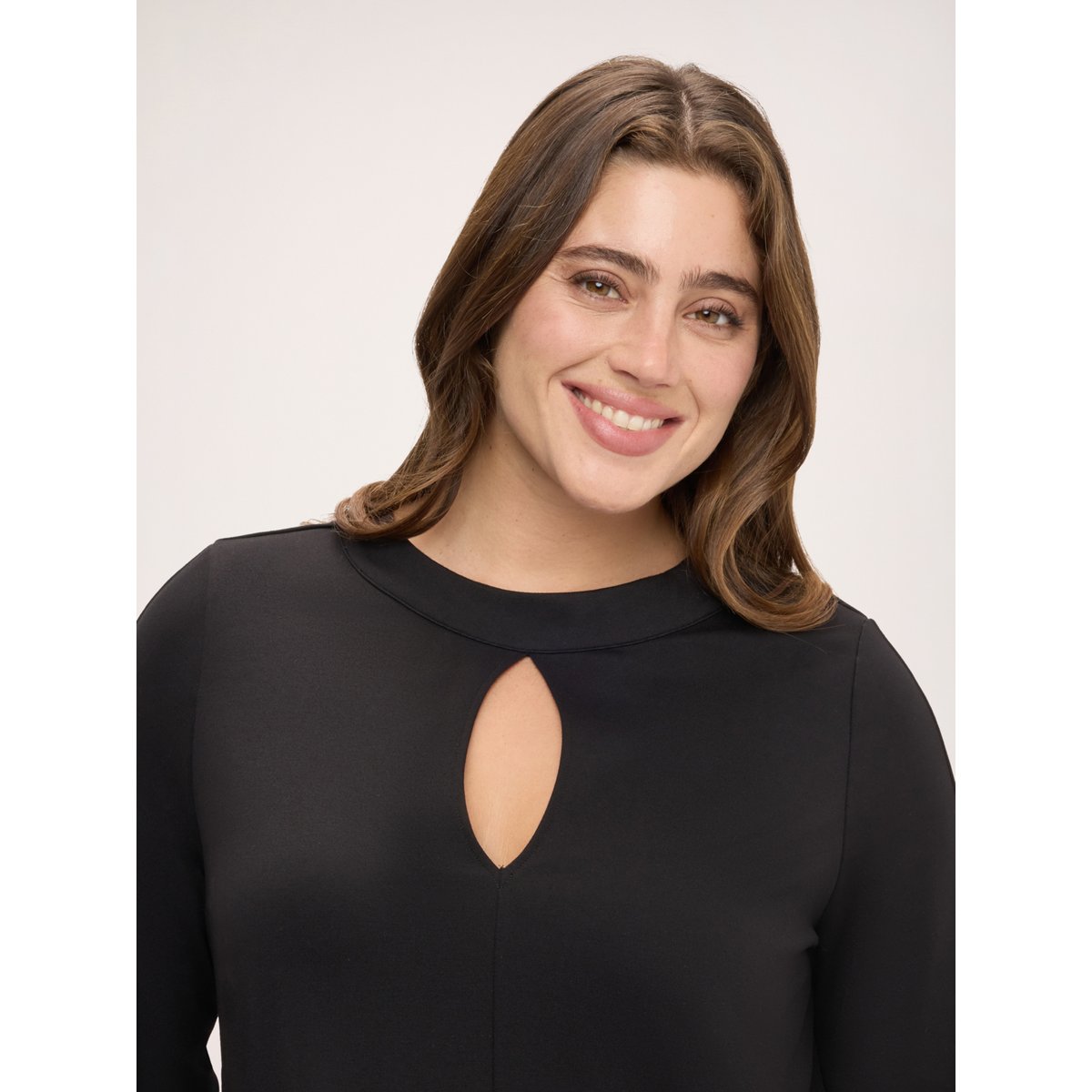 Robe évasée noir, FIORELLA RUBINO