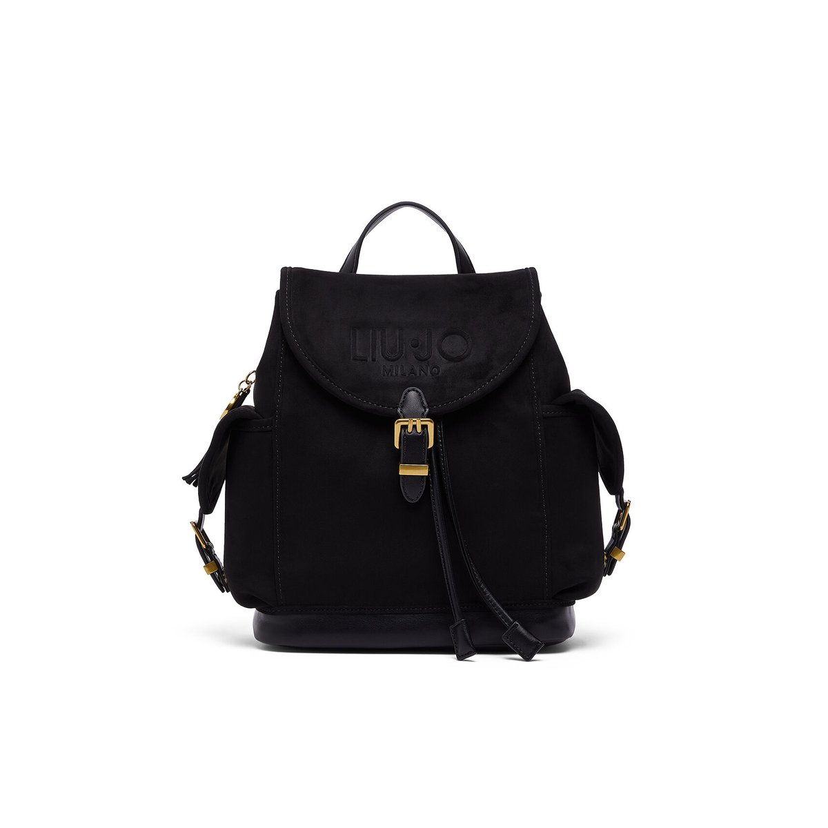 Sac à dos en microfibre noir, LIU JO