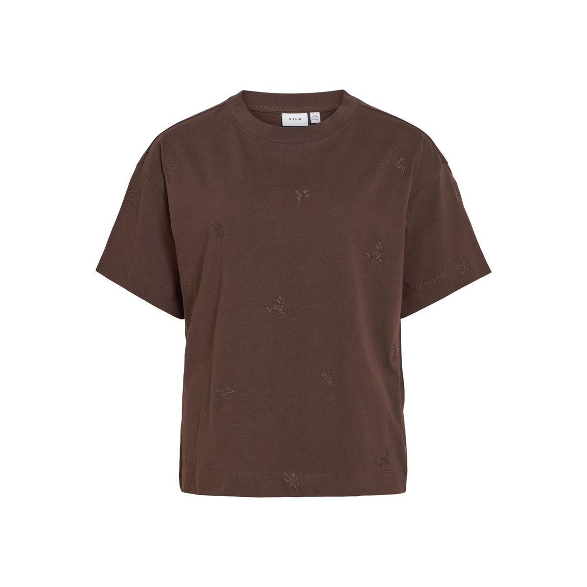T-Shirt marron - coffee bean1, VILA