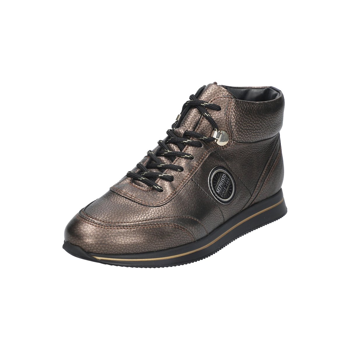 Baskets en cuir LOLY noisette p5140, MEPHISTO