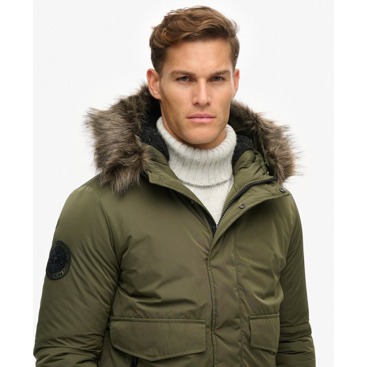 Bomber Everest kaki militaire, SUPERDRY
