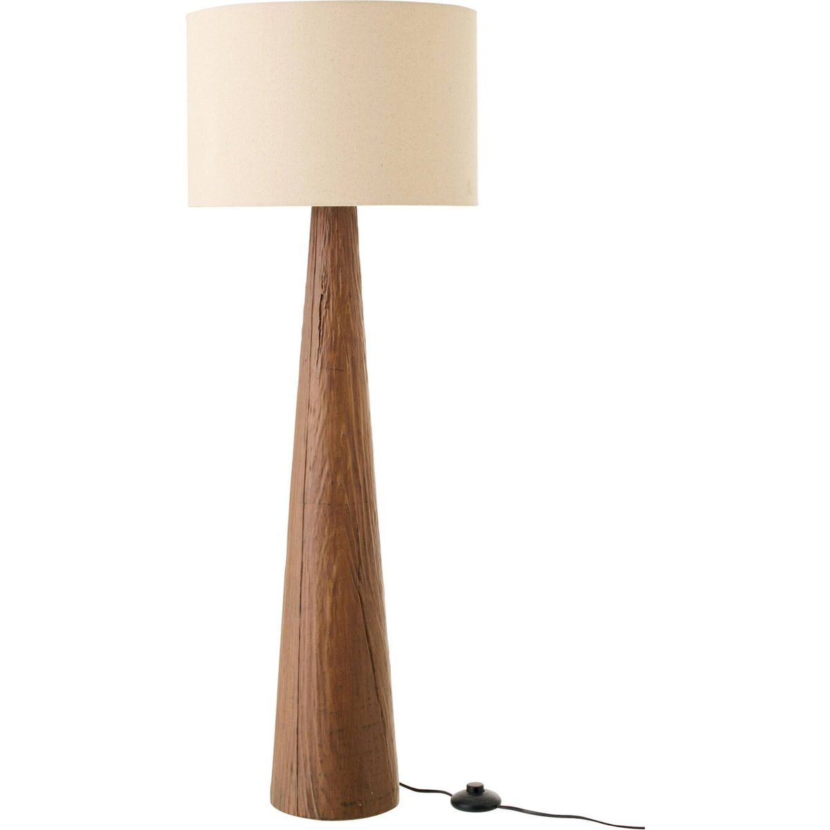 Lampadaire en céramique melina marron foncé, RECOLLECTION