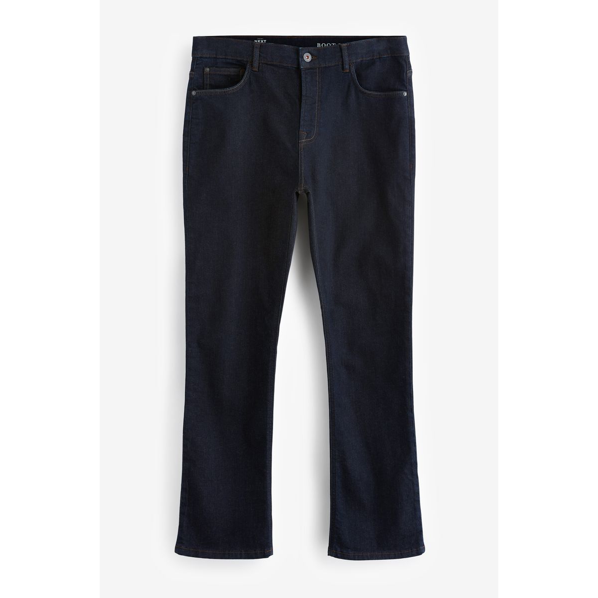 Jean bootcut stretch classique rinçage bleu indigo, NEXT