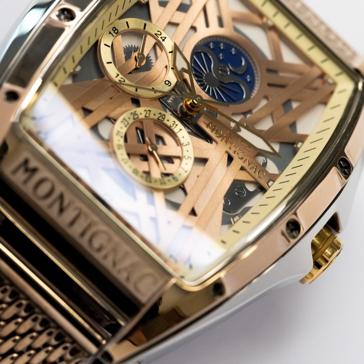 Montre Analogique PALADIN argenté doré doré, MONTIGNAC