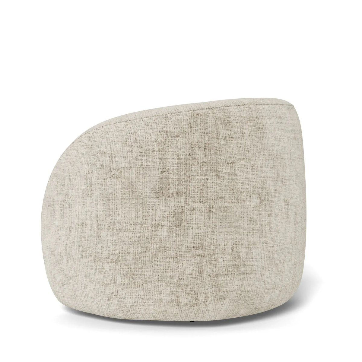 Fauteuil lounge pivotant en tissu beige - NOVA beige, HELLIN, DEPUIS 1862